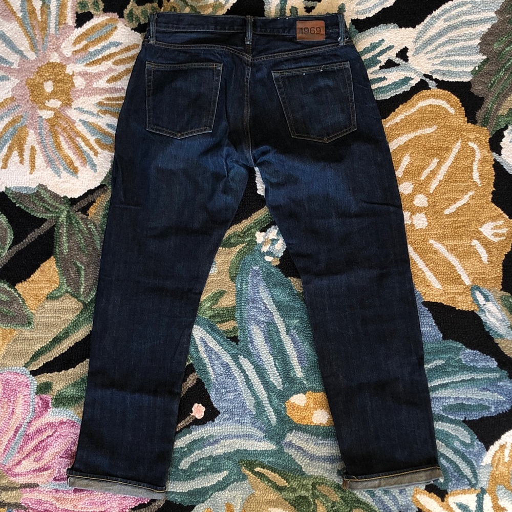 Gap Men's Japanese Raw Selvedge Denim Jeans 33x30 - Picture 5 of 16